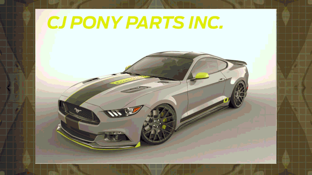 SEMA 2016 Mustang GIF